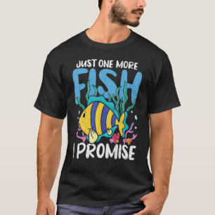 Nur noch ein Goldfish Fishkeeping Aquarist Aquari T-Shirt