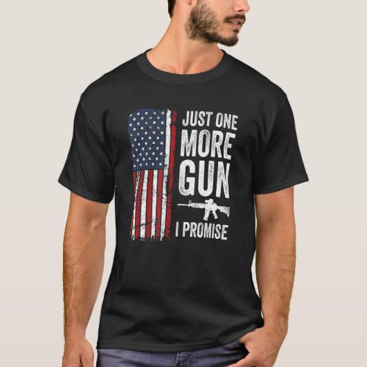 Nur noch ein Gul verspreche ich Patriotische US-Me T-Shirt (Vorderseite)