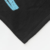 Nur noch ein Hai-Zelt verspreche ich Funny Fossil Fleecedecke (Ecke)