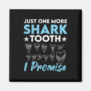 Nur noch ein Hai-Zelt verspreche ich Funny Fossil Magnet