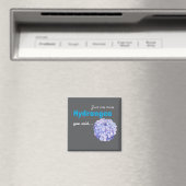 Nur noch ein Hortensien-Magnet - grau Magnet (In Situ (Geschirrspüler))