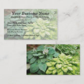 Nur noch ein Hosta! Visitenkarte (Vorne/Hinten)