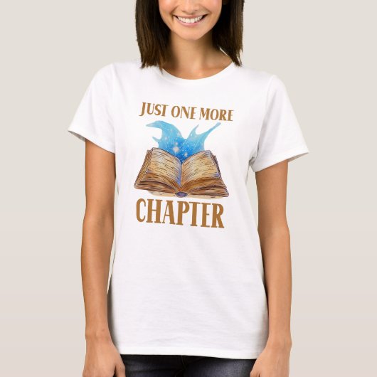 Nur noch ein Kapitel buchen T-Shirt (Vorderseite)
