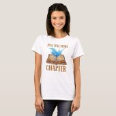 Nur noch ein Kapitel buchen T-Shirt (Vorne ganz)