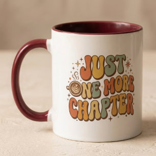 Nur noch ein Kapitel Buchliebhaber Kaffee Tasse