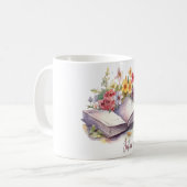 Nur noch ein Kapitel - Buchliebhaber Kaffeetasse (Vorderseite Links)