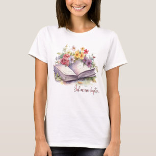 Nur noch ein Kapitel - Buchliebhaber T-Shirt