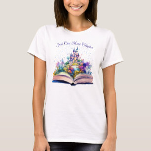 Nur noch ein Kapitel - Buchliebhaber T-Shirt