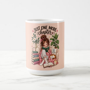 Nur noch ein Kapitel – Cozy Buchliebhaber Kaffeetasse