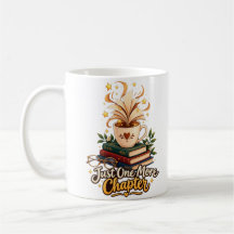 Nur noch ein Kapitel Cozy Coffee und Bücher Tasse