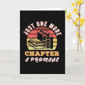 Nur noch ein Kapitel, das ich verspreche Karte (Gelbe Blume)