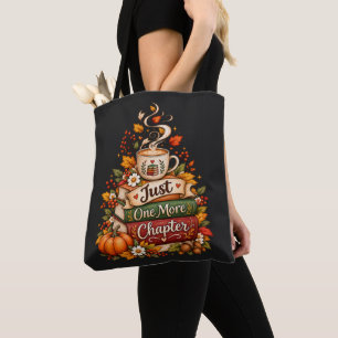Nur noch ein Kapitel - Gemütlicher Herbst-Buchlieb Tasche