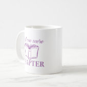 Nur noch ein Kapitel Kaffeetasse (Vorderseite Links)