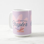 Nur noch ein Kapitel Kaffeetasse (Vorderseite Links)