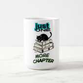 Nur noch ein Kapitel Katze Kaffeetasse (Mittel)