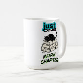 Nur noch ein Kapitel Katze Kaffeetasse (VorderseiteRechts)