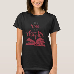 Nur noch ein Kapitel Lesen Buch Lover Librarian T-Shirt