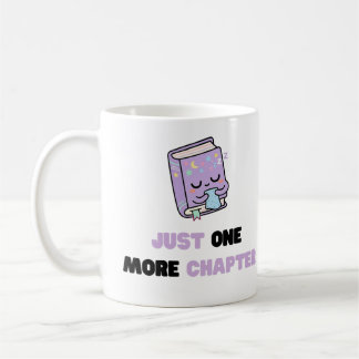 Nur noch ein Kapitel Lustiges Schlaf Buch Vektor Kaffeetasse