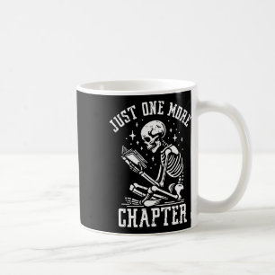 Nur noch ein Kapitel, Lustiges Skelett-Lesebuch Kaffeetasse