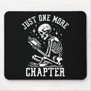 Nur noch ein Kapitel, Lustiges Skelett-Lesebuch Mousepad