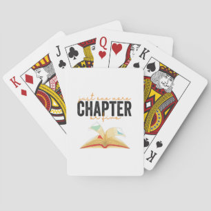 Nur noch ein Kapitel oder fünf lustige Bücherliebh Spielkarten