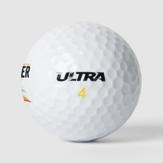 Nur noch ein Kapitel oder fünf lustige Buchliebhab Golfball (Logo)
