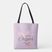 Nur noch ein Kapitel Tasche (Rückseite)