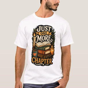 Nur noch ein Kapitel Vintage Buchstapel T-Shirt