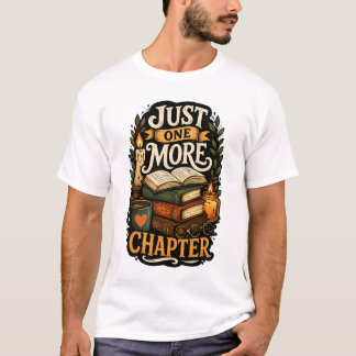 Nur noch ein Kapitel Vintage Buchstapel T-Shirt