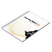 Nur noch ein Katzen Notizbuch Notizblock (Linke Seite)