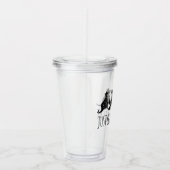 Nur noch ein Katzenelternteil Acryltrinkbecher (Rechts)