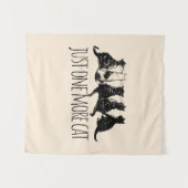 Nur noch ein Katzenelternteil Wandteppich (Vorderseite (Horizontal))