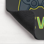 Nur noch ein Level Gamer Art Mousepad (Ecke)