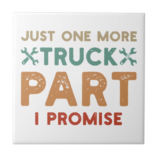 Nur noch ein LKW Teil I Versprechen Fliese (Vorderseite)