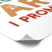 Nur noch ein LKW Teil I Versprechen Poster (Ecke)