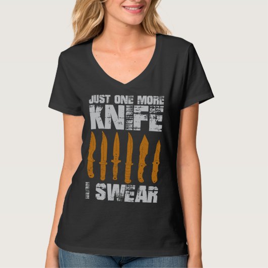 Nur noch ein Messer, ich schwöre T-Shirt (Vorderseite)
