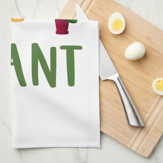 Nur noch ein Pflanzen Garden Kinderzimmer Geschirrtuch (Viertel Falte)