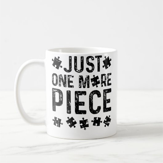 Nur noch ein Puzzleteil Kaffeetasse (Links)