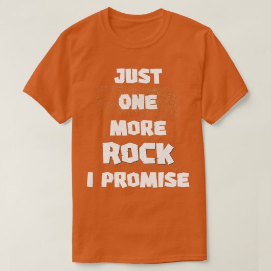 Nur noch ein Rock I Versprechen Design 1 T-Shirt (Design vorne)