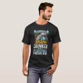 Nur noch ein Rum Drink mit einem Fischproblem. T-Shirt (Vorne ganz)