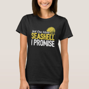 Nur noch ein Seashell verspreche ich Scuba Diver D T-Shirt