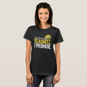 Nur noch ein Seashell verspreche ich Scuba Diver D T-Shirt (Vorne ganz)