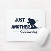 Nur noch ein Snowboarden Mousepad (Mit Mouse)