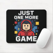 Nur noch ein Spiel Gaming-Mauspad Mousepad (Mit Mouse)