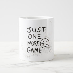 Nur noch ein Spiel Lustiger Gamer-Spruch Jumbo-Tasse