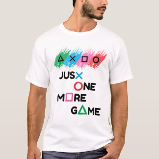 Nur noch ein Spiel weiß T-Shirt