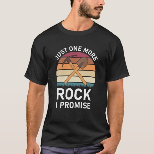 Nur noch ein Stein in Versprechen - Geologe / Geol T-Shirt (Vorderseite)