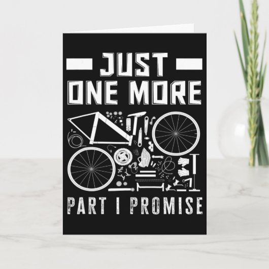 Nur noch ein Teil, ich verspreche es, Fahrrad-Enth Karte (Vorderseite)