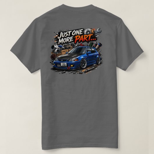 Nur noch ein Teil Tee (Design Rückseite)