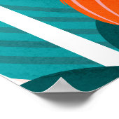 Nur noch ein wärmer Tag Poster (Ecke)